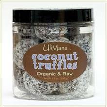 Coconut Raw Chocolate Truffles-tropical logo