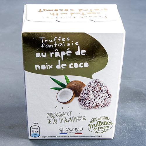 Coconut Truffles By Truffettes De France (3.5 Ounce) logo