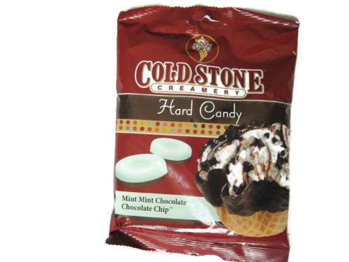 Cold Stone Creamery Hard Candy Mint Mint Chocolate Chocolate Chip Coldstone 5.5 Oz Bag (Pack of 5 Bags) logo