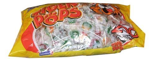 Colombina Tiger Pops 200 Count Bag logo