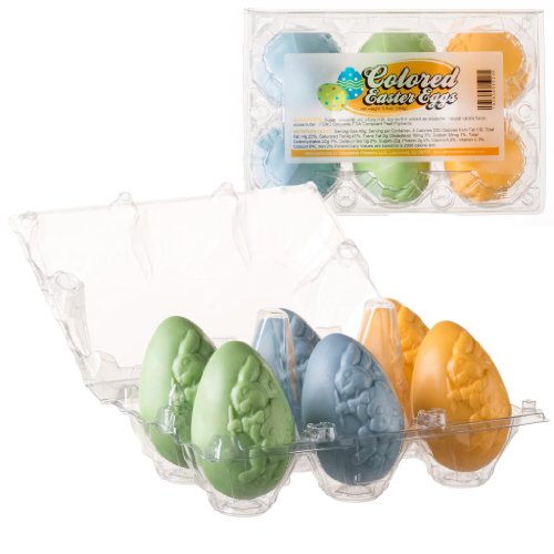 Colored Chocolate Easter Eggs In Egg Carton- Half A Dozen logo