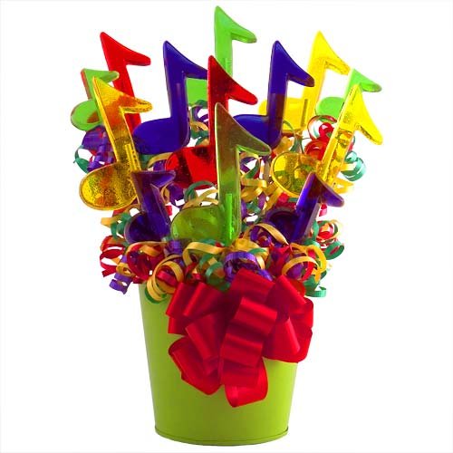 Colorful Music Lollipop Bouquet logo