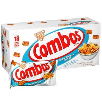 Combos Nacho Cheese Pretzel – 18 Pack logo