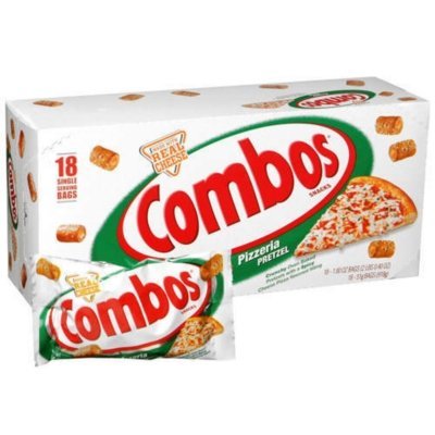 Combos Pizzeria Pretzel – 18/1.80 Oz. Bags logo