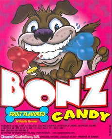 Concord Assorted Bonz Dog Bone Shaped Candy, 1.5lb logo