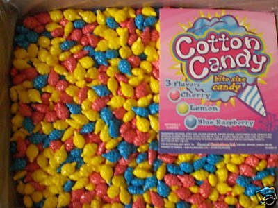 Concord Cotton Candy Coated Candy, 10lbs logo