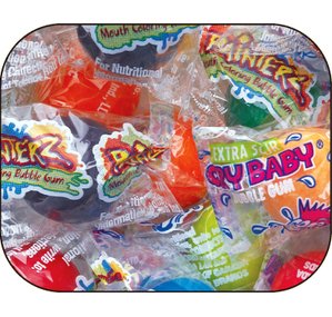 Concord Extra Sour Cry Baby Bubble Gum 1 Lb (wrapped) logo