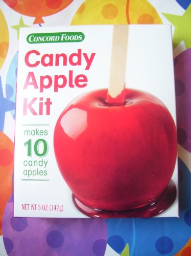 Concord Foods Candy Apple Kit Makes 10 Candy Apples 5oz logo