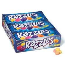 Concord Razzle Bubble Gum, 1.4 Ounce — 24 Per Case. logo