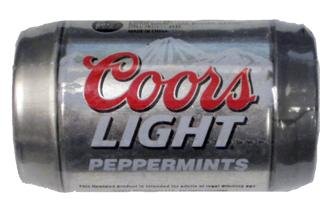 Coors Light Mints Cany In Mini Can (peppermints) logo