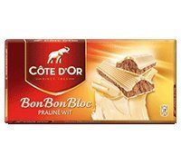 Cote D’or – Bonbonbloc Praline White Chocolate (premium Belgium Filled White Chocolate) (7 Oz.) [pack of 3] logo