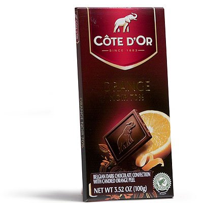 Cote D’or Tablet Noir Orange 70% Cocoa logo