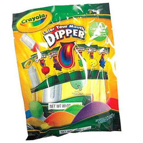 Crayola Color Your Mouth Dip Sticks 24 Count logo