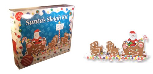 Create A Treat Create-a-treat Gingerbread Ginger Bread Sleigh Sled Kit With E-z Build Tray Christmas, Holiday, Present Gift Box logo