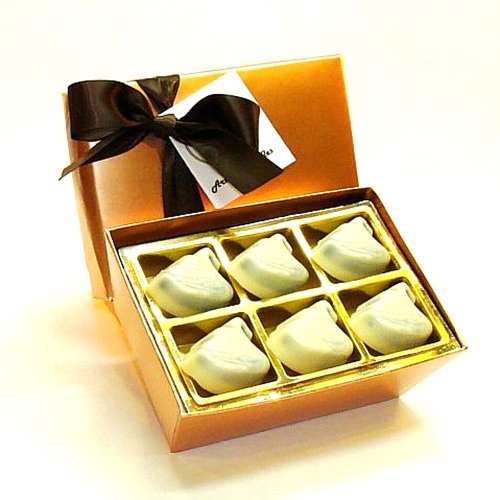 Creek House 12 Pc White Chocolate Swan Truffles logo