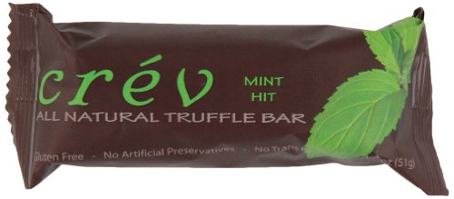 Crev Truffle Bar, Milk Chocolate, Mint, 1.8000-ounces (Pack of 8) logo