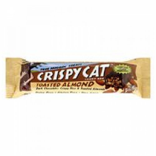 Crispy Cat Toasted Almond Candy Bar ( 12×1.75 Oz) logo