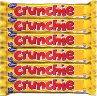 Crunchie Milk Chocolate With Honeycomb Center – Pack of 6 Bars logo