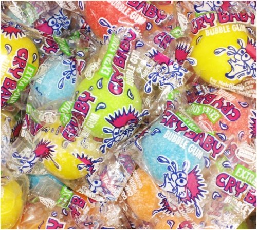 Cry Baby Assorted Wrapped Gum, 10lbs logo