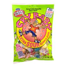 Cry Baby Extra Sour Bubble Gum (4 Oz Bags) logo