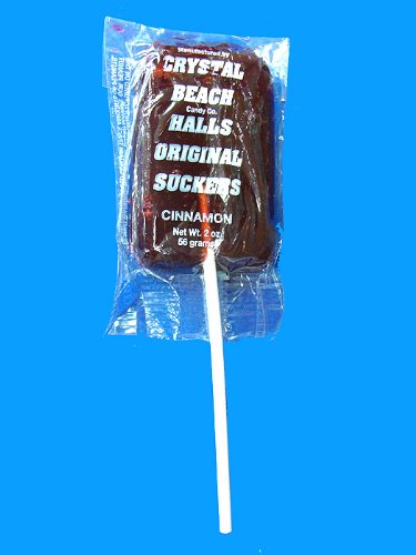 Crystal Beach Amusement Park Halls Original Gourmet Sucker – Cinnamon logo