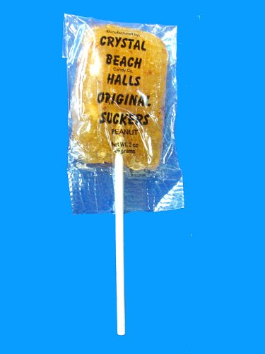 Crystal Beach Amusement Park Halls Original Gourmet Sucker – Peanut logo