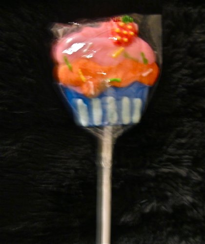 Cupcake Lollipop – Pink/ Orange/ Blue (gluten Free) 1.7 Ounce logo