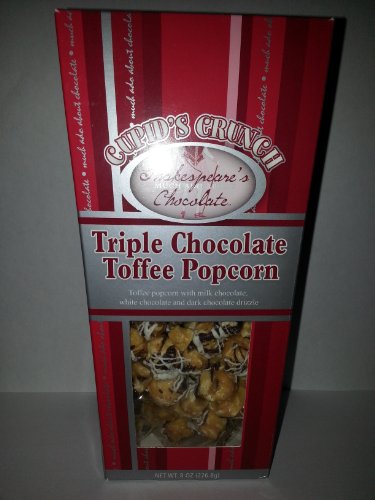 Cupid’s Crunch Triple Chocolate Toffee Popcorn (toffee Popcorn With Milk Chocolate, White Chocolate and Dark Chocolate Drizzle) logo