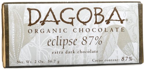 Dagoba Organic Chocolate Bars, Eclipse, 2 ounce Bars (Pack of 12) logo