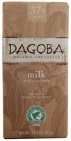 Dagoba Organics Milk Chocolate Bar — 2.83 Oz logo