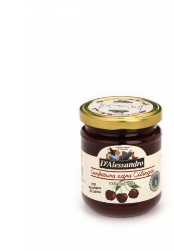 D’alessandro Cherry Jam 8.4 Oz Organic logo