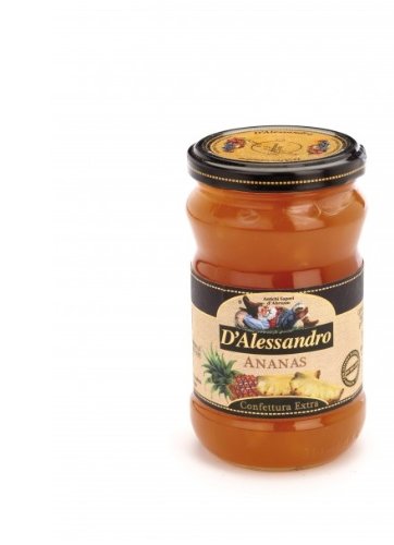 D’alessandro Pineapple Extra Jam 13.37 Oz Gluten Free logo