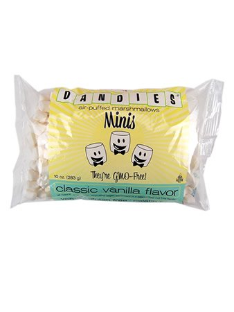 Dandies Mini-marshmallows – Vegan, Animal Free, Non-gmo – 10 Oz. Bag – Tapioca Based Vegetarian Treats logo