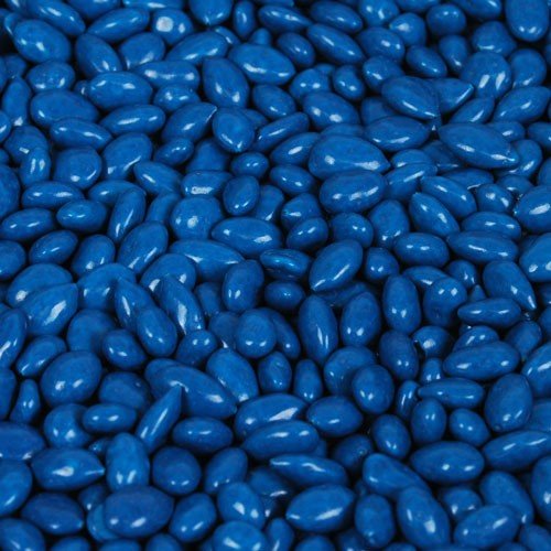 Dark Blue Sunbursts Chocolate Covered Sunflower Seeds, 1lb logo