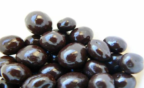 Dark Chocolate Covered Espresso Beans 1 Pound Bag logo