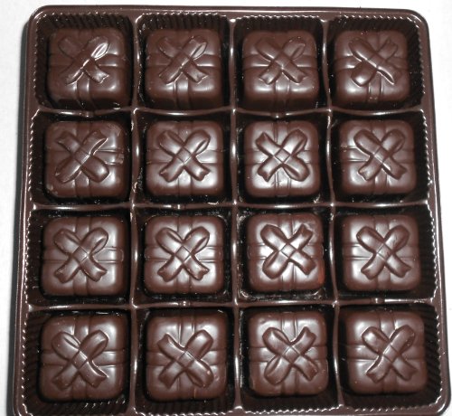 Dark Chocolate Covered Marzipan 16 Pcs logo