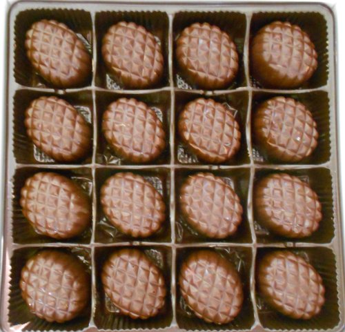 Dark Chocolate Covered Pecan-pan 32 Pcs logo