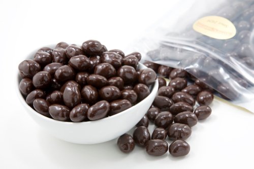 Dark Chocolate Covered Pistachios (1 Pound Bag) logo