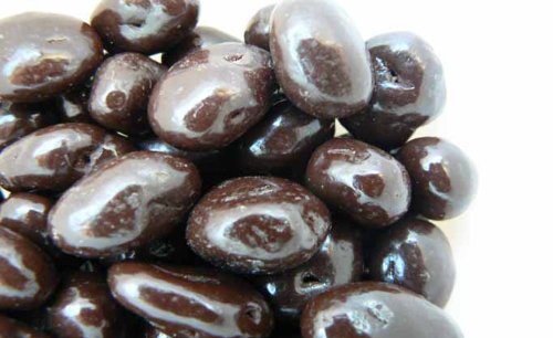 Dark Chocolate Covered Raisins 5 Pound Bag (bulk) logo