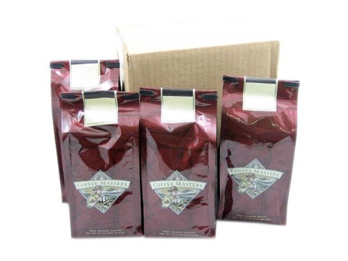 Dark Chocolate Decadence Mountain Water Decaffeinated Coffee, Whole Bean (case Of Four 12 Ounce Valve Bags) logo