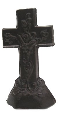 Dark Chocolate Easter Cross 3 Oz. Communion and Christening Too logo