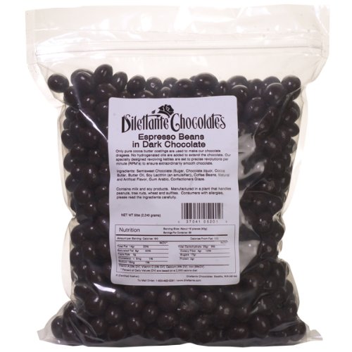 Dark Chocolate Espresso Beans – 5lb Bulk Bag – Dilettante logo