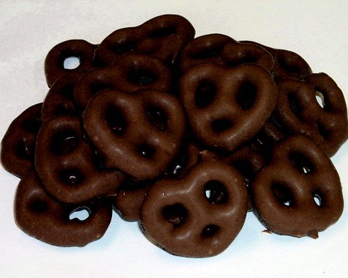 Dark Chocolate Pretzels, 2lbs logo