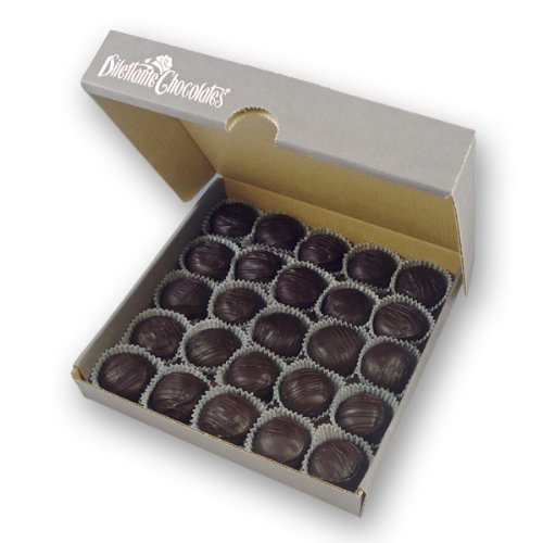 Dark Chocolate Truffles – 25 Piece Bulk Box – By Dilettante logo