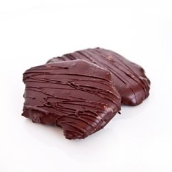 Dark Chocolate Vegan, Gluten Free Pecan, Caramel Clusters logo