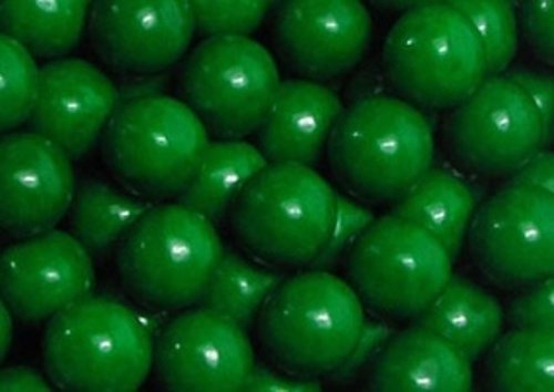 Dark Green Sixlets Candy 5lb Bag logo