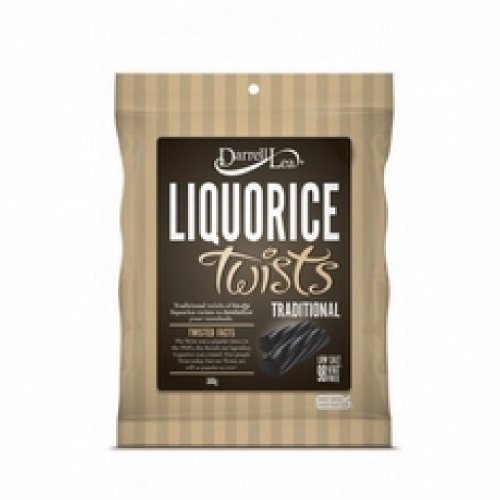 Darrell Lea Black Twist Liquorice (8x4x9.5 Oz) logo