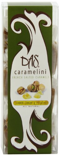 Das Caramelini French Salted Joy Of Caramel Ginger and Pistachio Box, 13 ounce (Pack of 3) logo