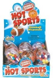 Ddi – Sports Gumball Disp W/gum C/d (cases Of 12 Items) logo