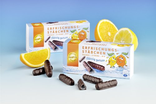 De Beukelaer Orange Lemon Refreshments Sticks 75g (10-pack) logo